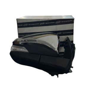 Espejo derecho Hilux 16/21 con luz rebatible cromado eléctrico